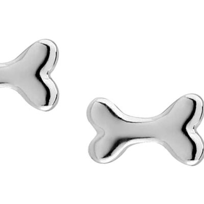 Gemshine Ohrringe Ohrstecker KNOCHEN: Hund oder Haustier