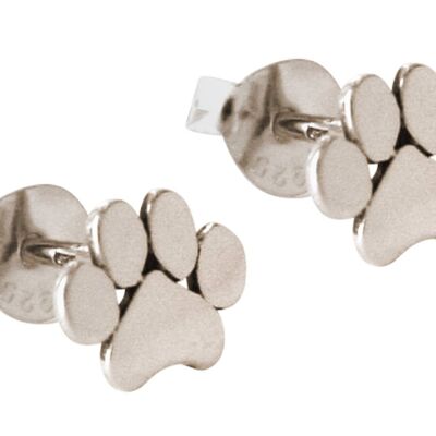 Gemshine Pendientes Studs PAWS Patas: Perro, Gato