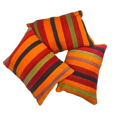 Kilim Cushions Red|Orange|Purple|Black 60/40