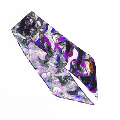 Chiroptera Bat Print Silk Skinny Minnie