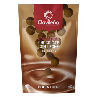 Milk Chocolate Coverage in Drops 1 kg