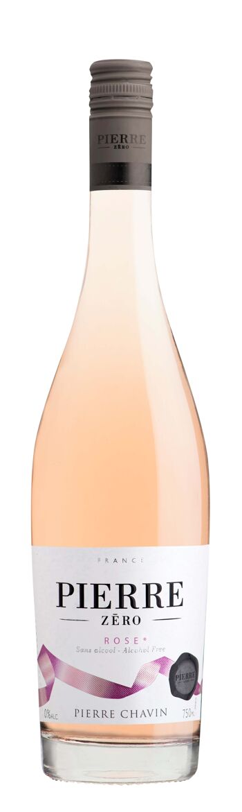 Vin sans alcool - Pierre Zéro rosé 0%