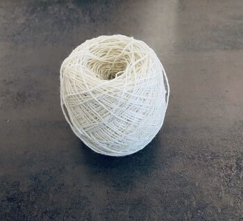 NATUREL, laine non teinte, différents types de laine, fil à chaussette/ mérinos/ bambou/ paillettes/ tweed 7