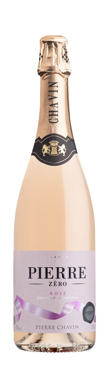 Vin sans alcool - Pierre Zéro effervescent rosé 0%