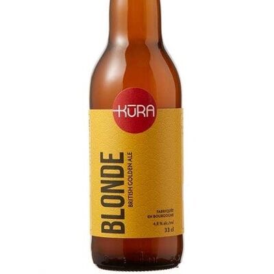 Bière Blonde Bio KŪRA - 4,8° - (33cl)