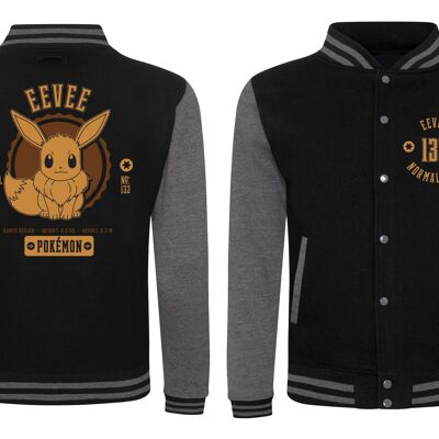 Pokemon-Collegiate Evee Unisex Varsity Jacket