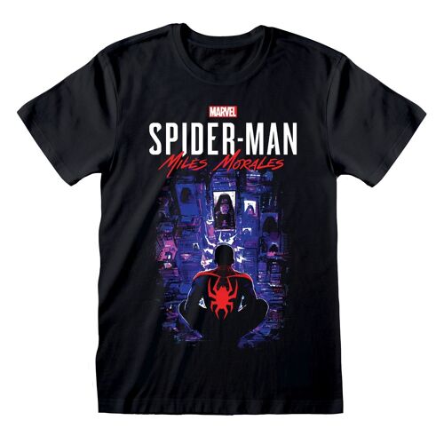 Spider-Man Miles Morales Videogame- City Overwatch T-Shirt