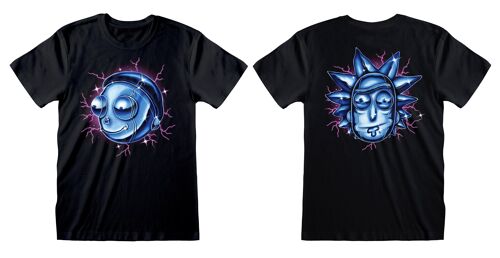 Rick And Morty -Chrome Effect T-Shirt