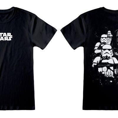 Camiseta Star Wars-Collage