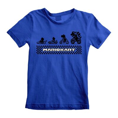 T-shirt enfant Nintendo Super Mario Kart-Silhouette