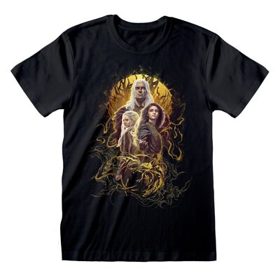 T-shirt Affiche Netflix Witcher TV Trio