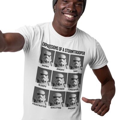 T-shirt Star Wars Expressions de Stormtrooper