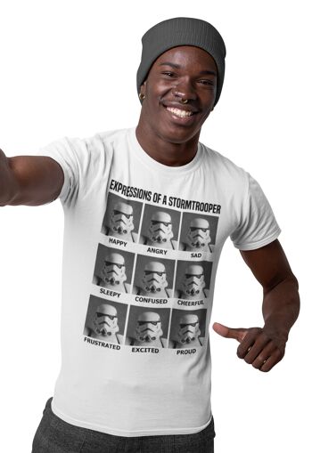 T-shirt Star Wars Expressions de Stormtrooper