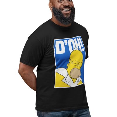 Camiseta con logo de Homer D'Oh de Los Simpson