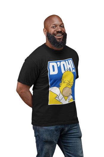 T-shirt à logo Homer d'Oh des Simpsons