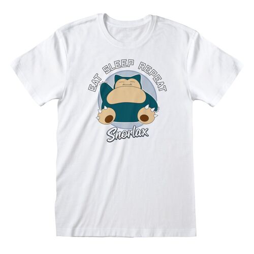 Pokemon Snorlax Eat Sleep Repeat T-Shirt