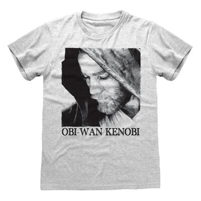 T-shirt con profilo di Star Wars Kenobi