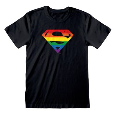 Camiseta del orgullo del logotipo de Superman de DC