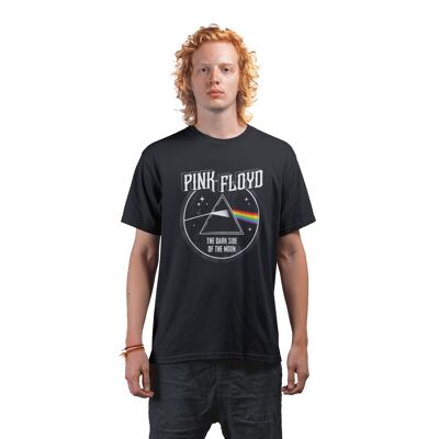 Camiseta con círculo retro DSOTM de Pink Floyd