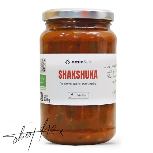 Shakshula bio - poivrons naturellement fumés - 330 g