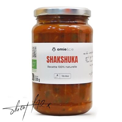Shakshula orgánica - pimientos ahumados naturalmente - 330 g