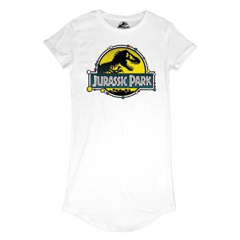 Jurassic Park Robe t-shirt pour femme avec logo ADN