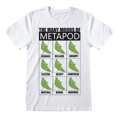 Pokemon beaucoup d'humeurs de Metapod T-shirt unisexe