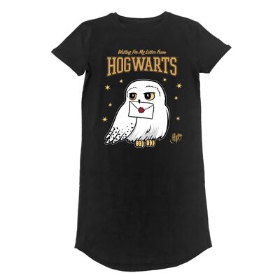 Vestido tipo camiseta de Harry Potter Hogwarts Letter para mujer