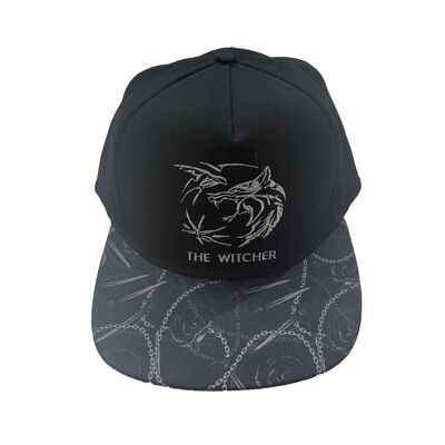 Snapback-Kappe mit Netflix The Witcher Wolf-Logo