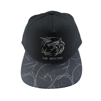 Casquette Snapback Netflix The Witcher Wolf Logo