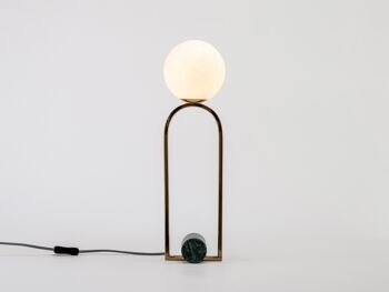 Lampe de table à colonne en marbre 1