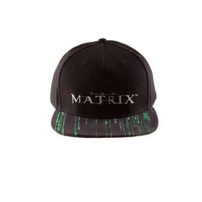 Casquette Snapback The Matrix Logo And Code