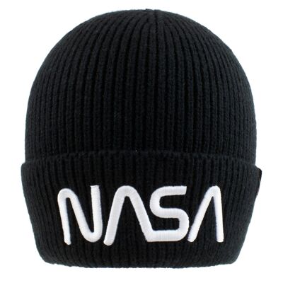 Mütze mit NASA-Wurm-Logo
