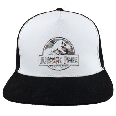 Gorra con logotipo de camuflaje de Jurassic Park