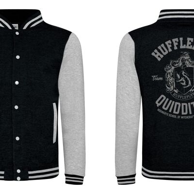 Chaqueta universitaria de Quidditch de Harry Potter Hufflepuff