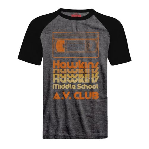 Netflix Stranger Things AV Club Raglan T-shirt