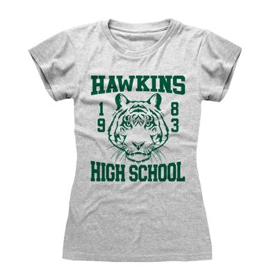 Netflix Stranger Things Hawkins High School T-shirt pour femme