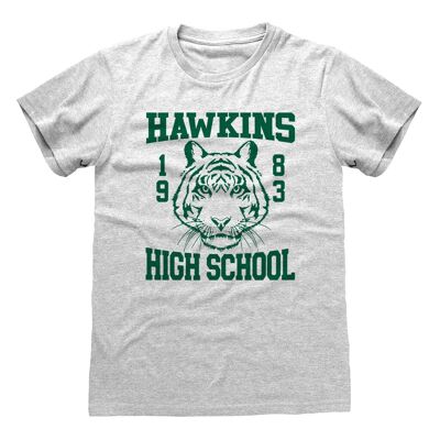 Camiseta de la escuela secundaria Hawkins de Stranger Things de Netflix