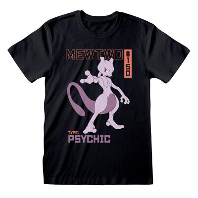 T-shirt Pokémon Mewtwo