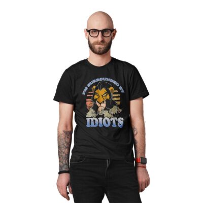 T-shirt cicatrice del re leone Disney