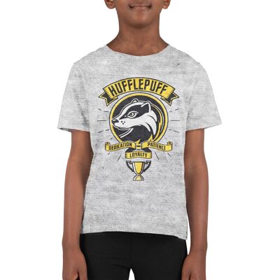 Harry Potter Comic Style Hufflepuff Unisex Kids T-Shirt