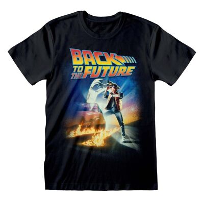 Camiseta con póster de Regreso al futuro