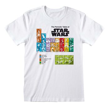 T-shirt Tableau Périodique Star Wars