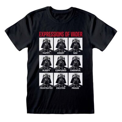 T-shirt Star Wars Expressions de Vador