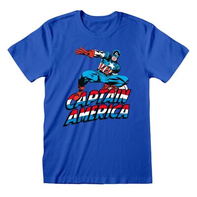 Camiseta Capitán América Marvel Comics