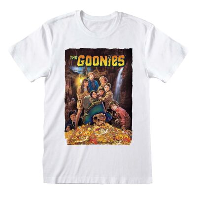 Camiseta con póster de Los Goonies