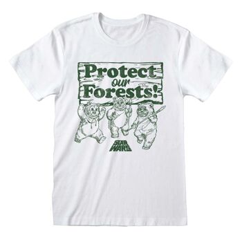 T-shirt Star Wars Ewoks Protect Our Forest