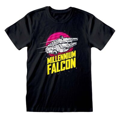 Camiseta circular Halcón Milenario de Star Wars
