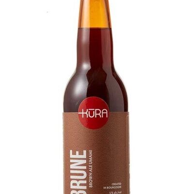 Bière Brune Bio KŪRA - 5,5° (33cl)