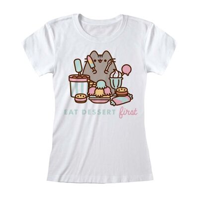 Maglietta Pusheen Eat Dessert First